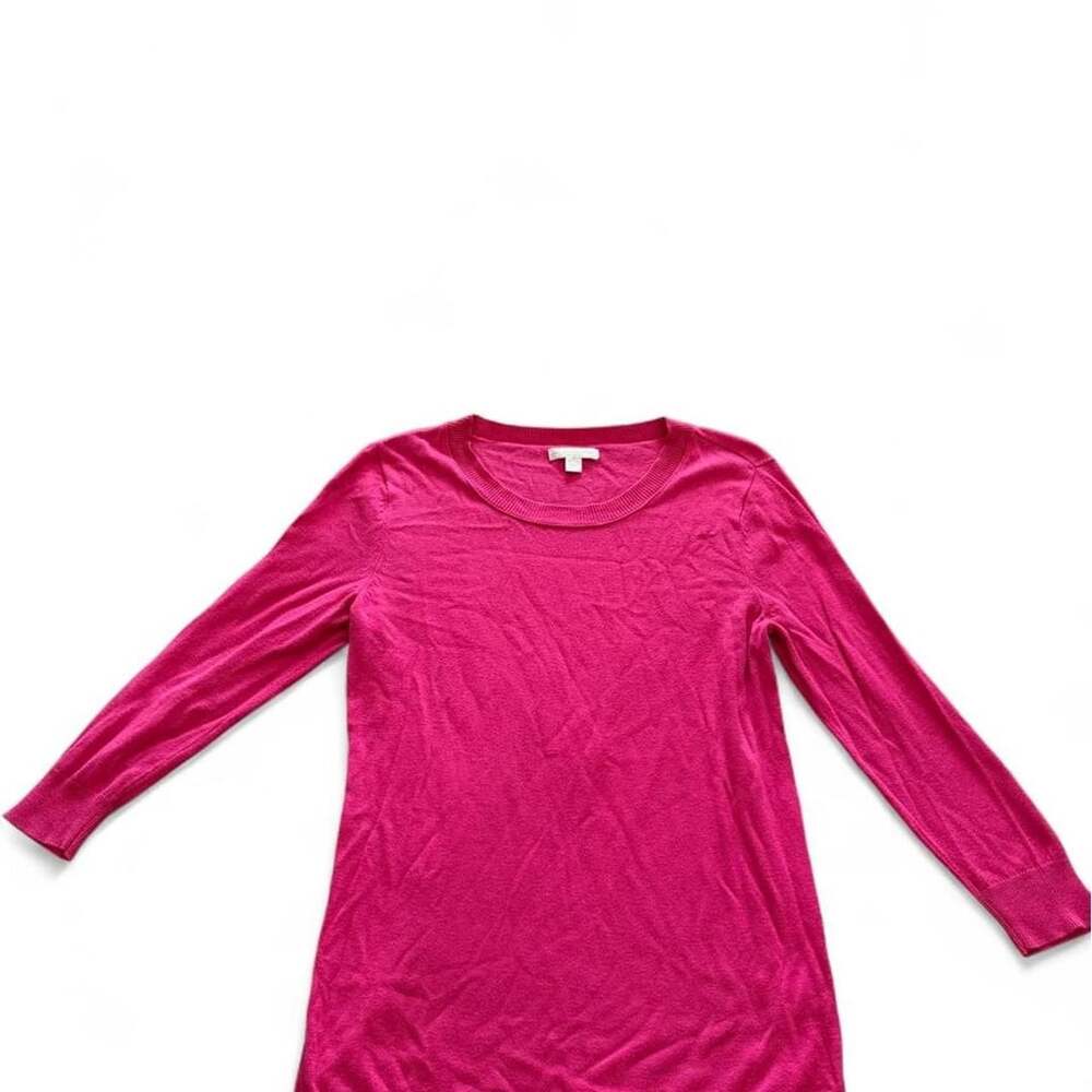 New York & Company Pink Long Sleeve Top Size S